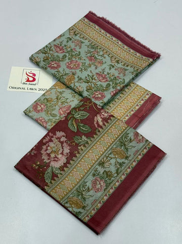 BS Lawn 3Piece suit