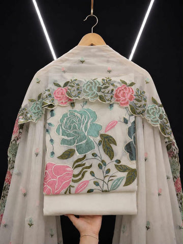 Emb Lawn 3pc suit
