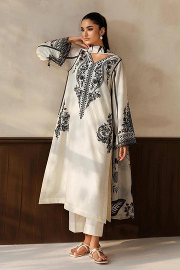 Emb Dhanak 3Pc Suit